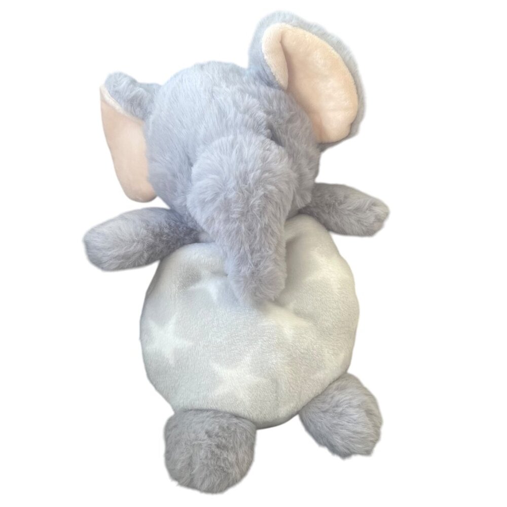 Childlike Behavior Baby Elephant Plush Star Belly Lovey 11"‎ Stuffed Animal Soft